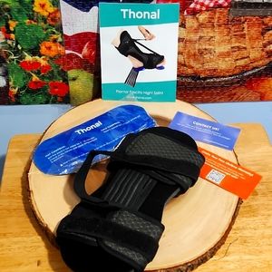 Plantar Fasciitis Night Splint  Adjustable With Hot Cold Pad
